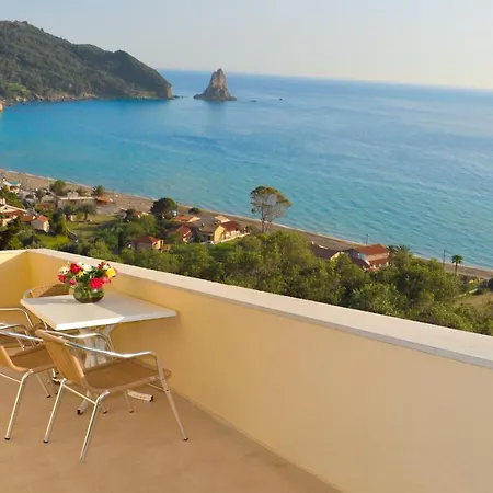 Beautiful Maria With Amazing Pool - Agios Gordios Appartement